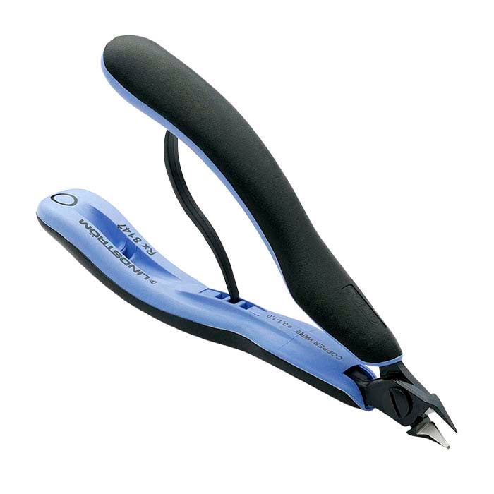 Lindstrom ERGO™ RX8147 Tapered Diagonal Flush Cutters