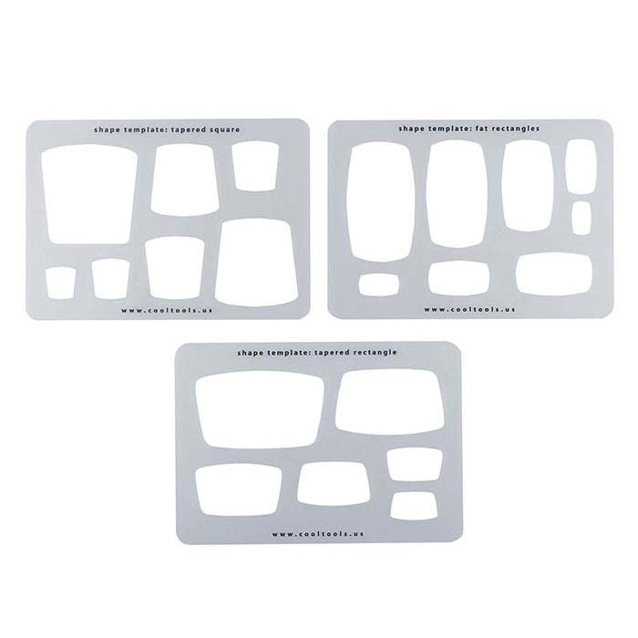 Metal Clay Templates, Set #3