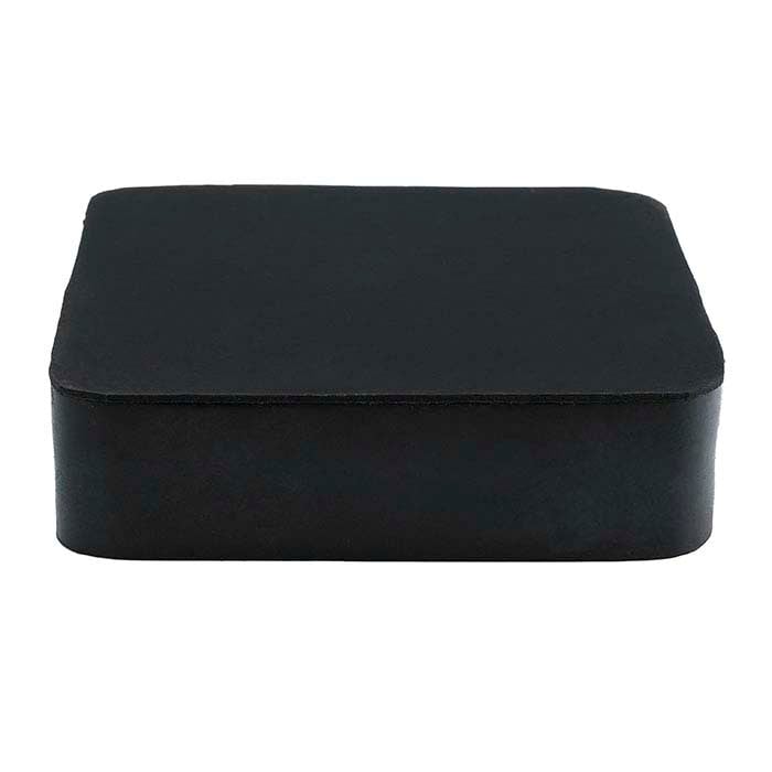 גוש עבודה מגומי, 101.6mm x 101.6mm x 25.4 mm