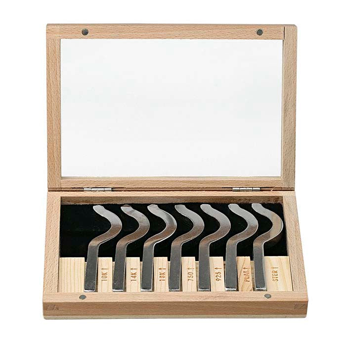Marking Stamp Set, Bent Shank, 1mm Characters