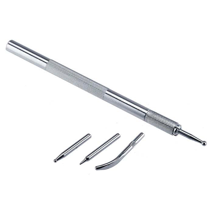 Interchangeable-Tip Burnisher