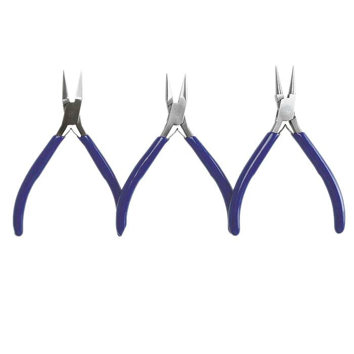 Economy Slimline Three-Piece Pliers Set