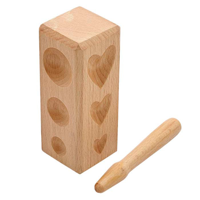 Wood Multi-Shape Dapping Block