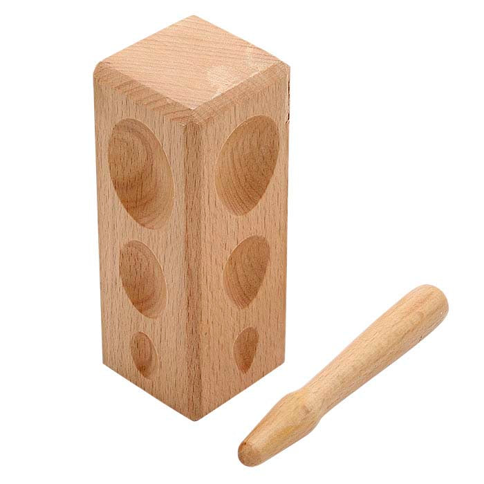 Wood Multi-Shape Dapping Block