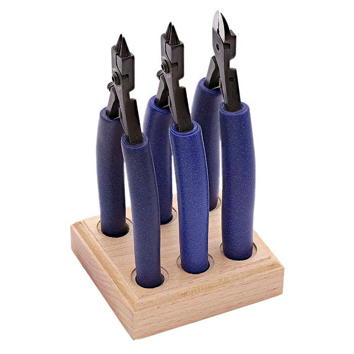Solid Wood Plier Rack, 3-Pair
