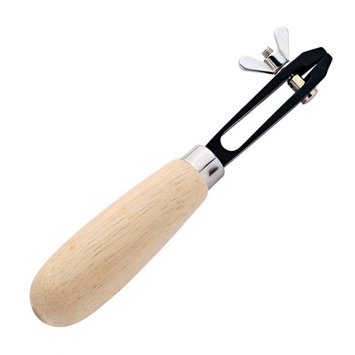 Hand Vise with Wood Handle