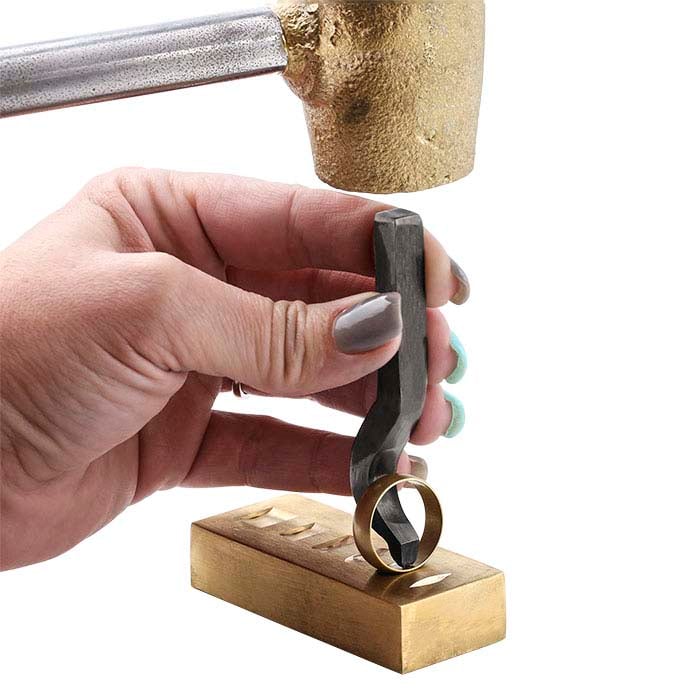 Ring Marking and Stamping Anvil