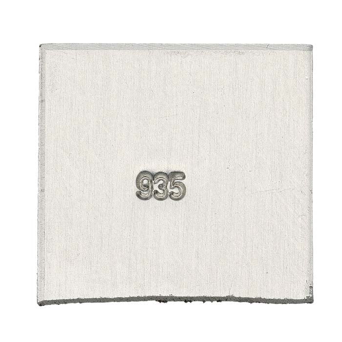 Marking Stamp, "935," Straight Shank, 1mm Character