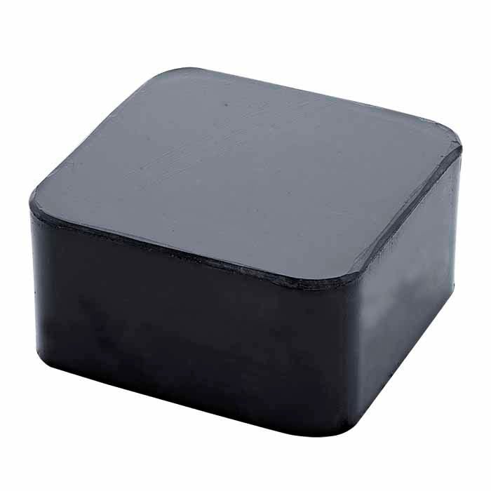 גוש עבודה מגומי, 50.8mm x 50.8mm x 25.4 mm