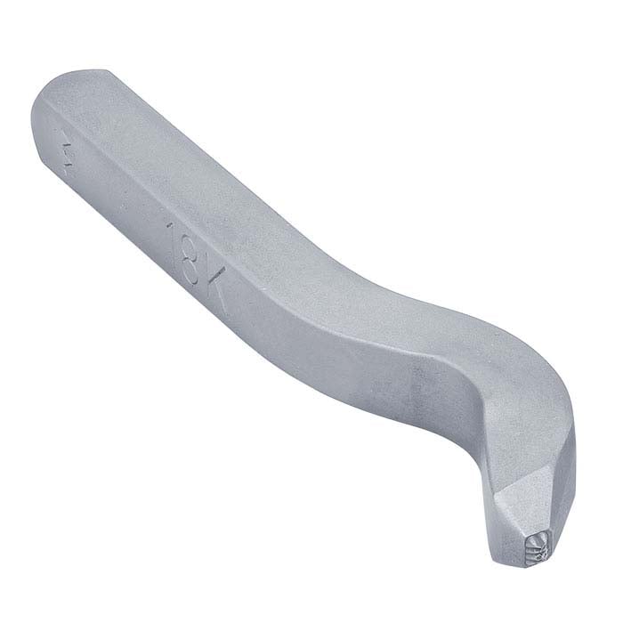 18K Marking Stamps, Bent Shank