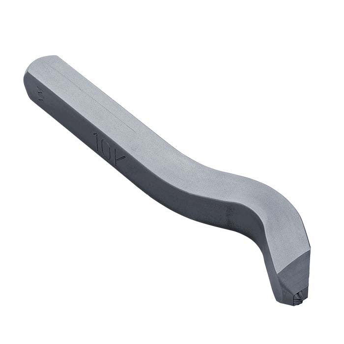 Marking Stamp, "10K," Bent Shank, 1mm