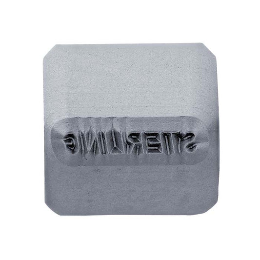 Marking Stamp, "Sterling" (Script), Straight Shank, 1mm