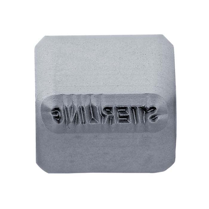 Marking Stamp, "Sterling" (Script), Straight Shank, 1mm