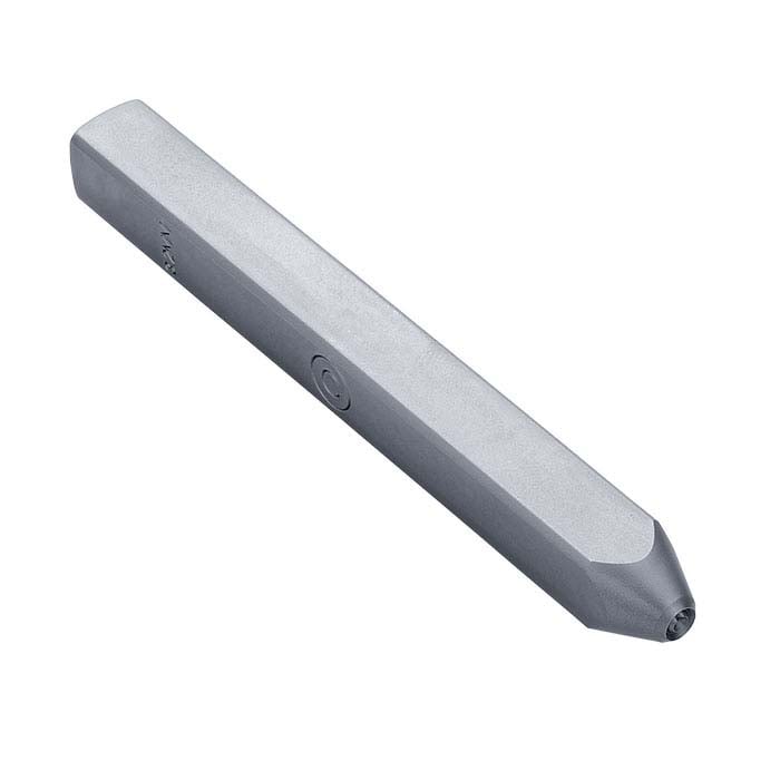 Tool Steel Copyright Stamp, Straight Shank, 3.2mm Character