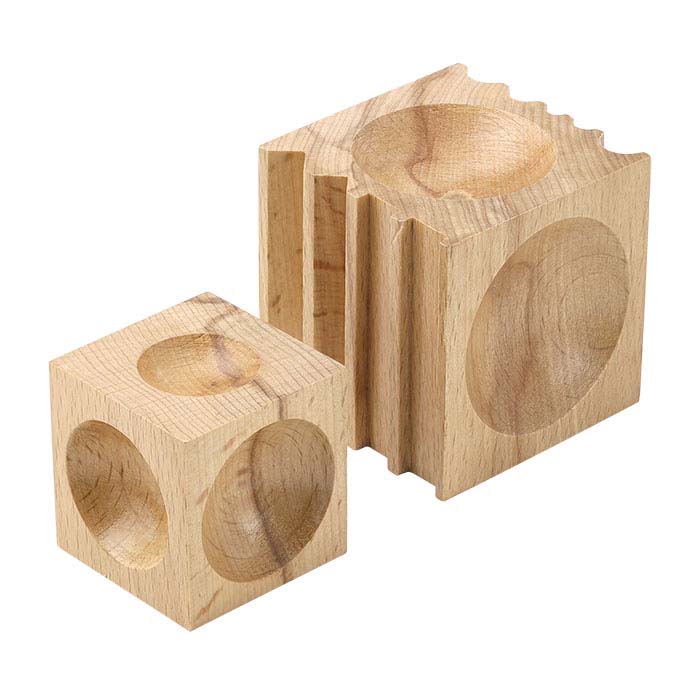 Hardwood Forming and Dapping Block Set