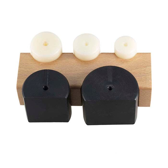 Hardwood Forming Block and Nylon Punch Set