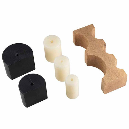 Hardwood Forming Block and Nylon Punch Set