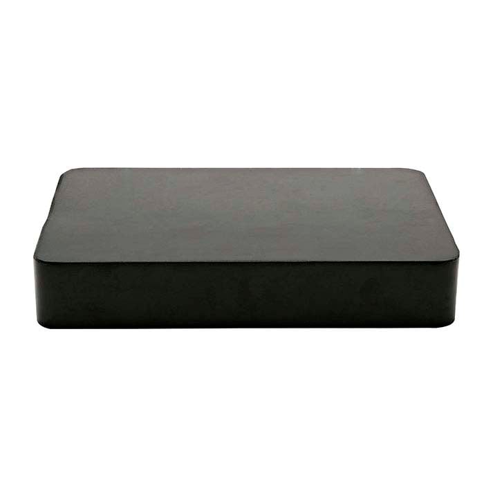 Rubber Bench Block, 152.4mm x 101.6mm x 25.4 mm