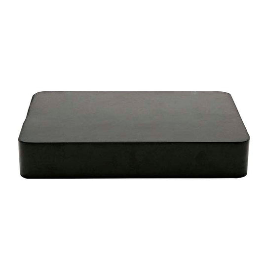 Rubber Bench Block,  152.4mm x 101.6mm x 25.4 mm