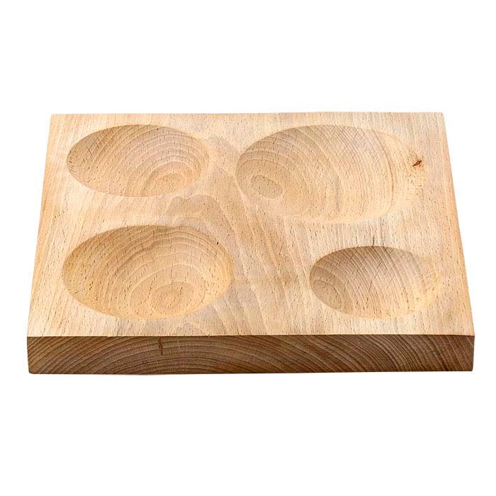 Wood Dapping Block, Round