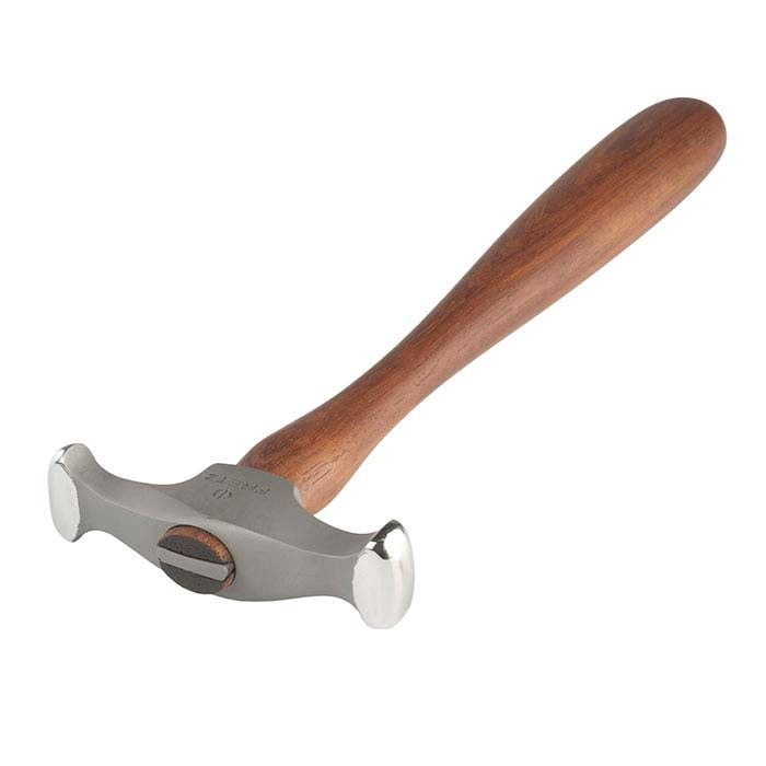 Marteau à embout arrondi large Fretz® HMR-9 pour bijoutier, 0,09 kg.