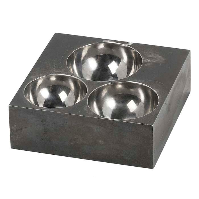 Durston Flat Dapping Block, 3 Depressions