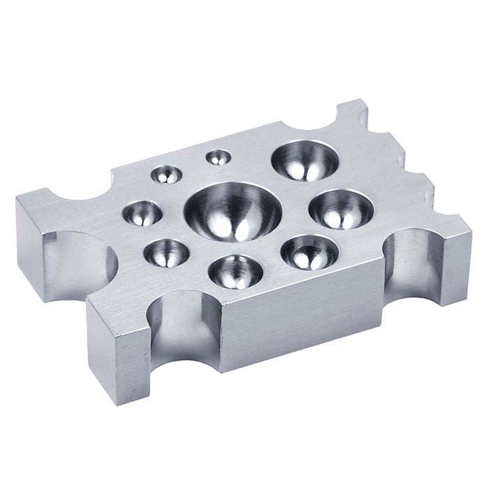 Steel Dapping Block 22 Depressions