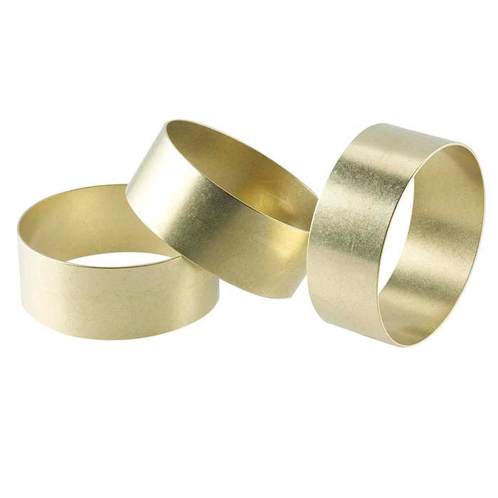 Fretz® Messing Armbåndsblank, 22,22 mm x 57,15 mm dia.