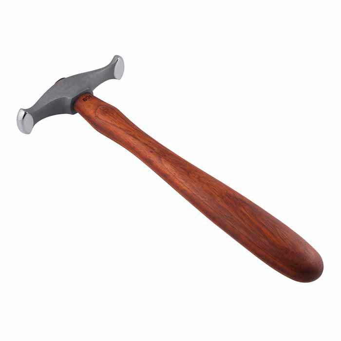 Fretz® HMR-108 Silversmed Stor Rundad Smal Upphöjningshammare, 0,12 kg.