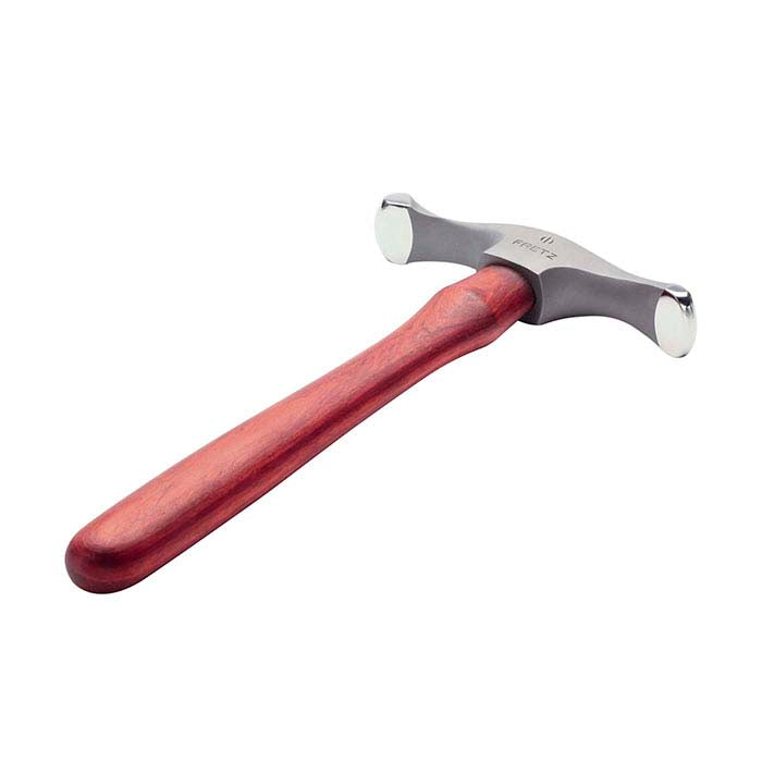 Marteau d'étirement à face étroite grande taille Fretz® HMR-302 pour bijoutier, 0,40 kg.