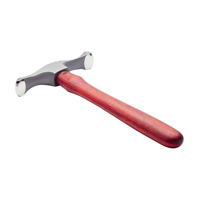 Marteau d'étirement à face étroite grande taille Fretz® HMR-302 pour bijoutier, 0,40 kg.
