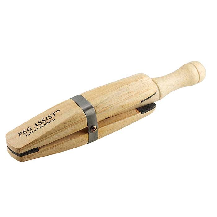 Peg Assist Wood Ring Clamp