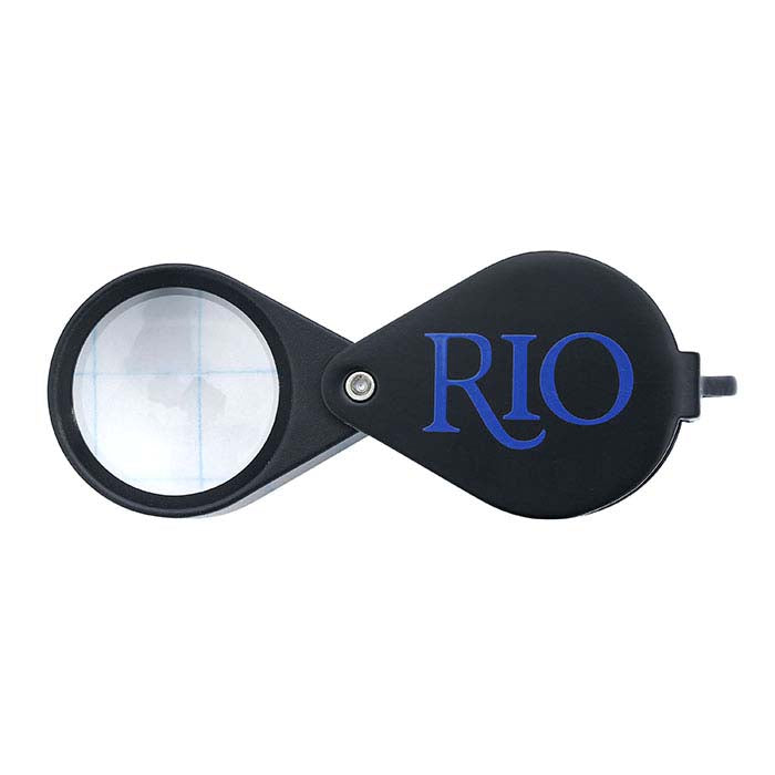 Μεγεθυντικός Φακός Rio 10X Triplet, Μαύρος