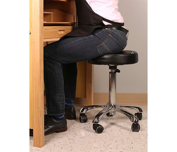 Jeweler's Adjustable Bench Stool