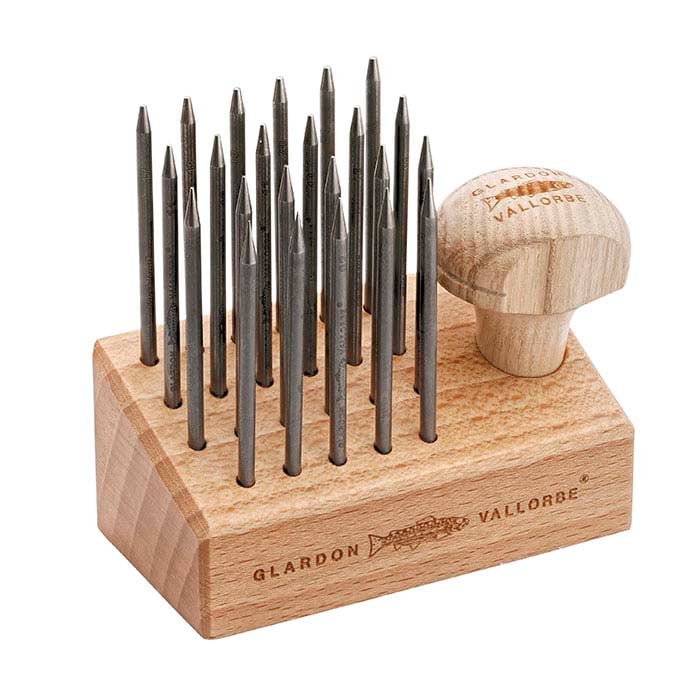 Glardon Vallorbe® Beading Tool & Holder Set, 23-Piece