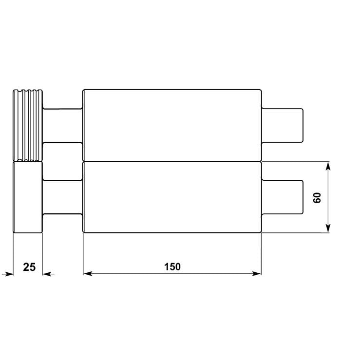 Durston DRM Laminoir plat 150 mm, 150 mm