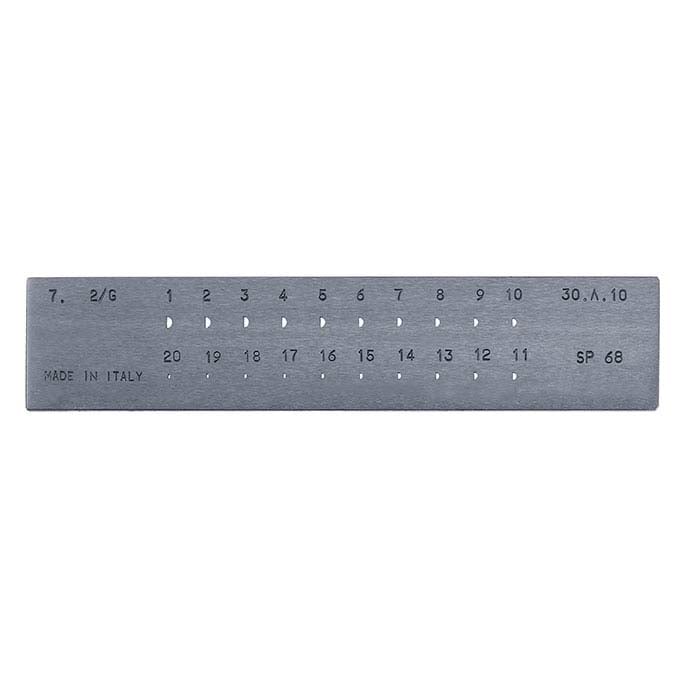 Hardened Tool Steel Half-Round Drawplate