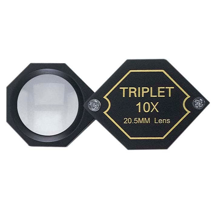 10X Triplet Hexagon Loupe