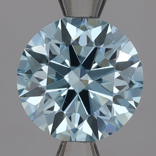 Lab-Grown Diamond 2.04ct, Round, Blue, VS2