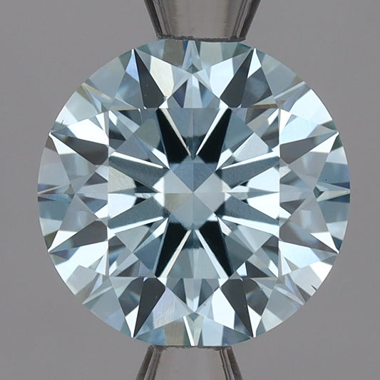 Lab-Grown Diamond 2.05ct, Round, Blue, VS2