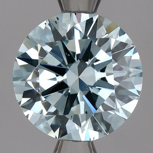 Lab-Grown Diamond 2.07ct, Round, Blue, SI1