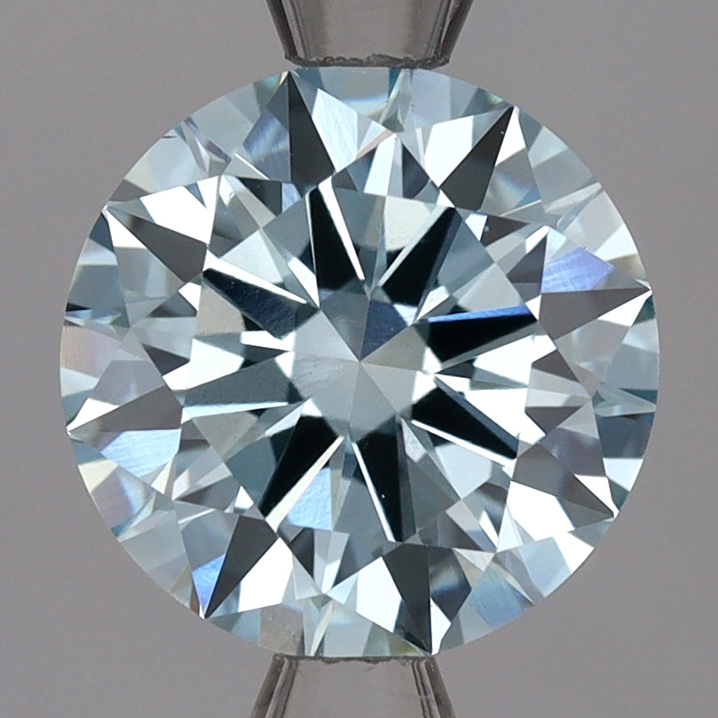 Lab-Grown Diamond 2.10ct, Round, Blue, VS1
