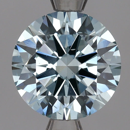 Lab-Grown Diamond 2ct, Round, Blue, SI1
