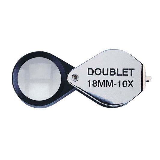 10X डबलट लूप 18mm लेंस के साथ