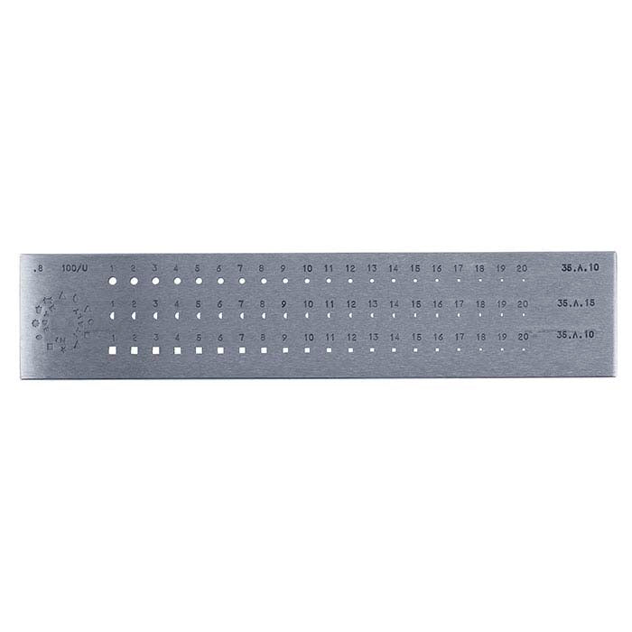 Hardened Tool Steel Combination Drawplate