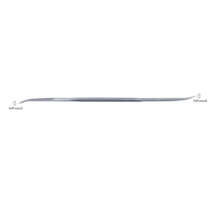 Friedrich Dick Half-Round Riffler File, #2