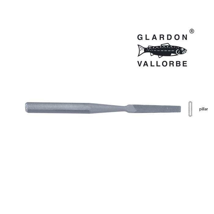 Glardon Vallorbe® Micro-Motor Pillar File, #4