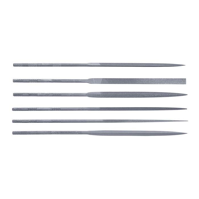 Glardon Vallorbe® Needle File Set, #0, Set of 6