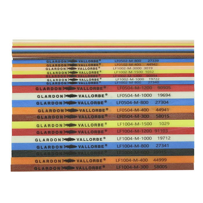 Glardon Vallorbe® Ceramic Fiber Round File, 1,000-Grit