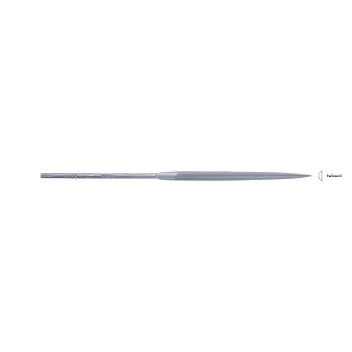 Glardon Vallorbe® Half-Round Needle File, Cut #1